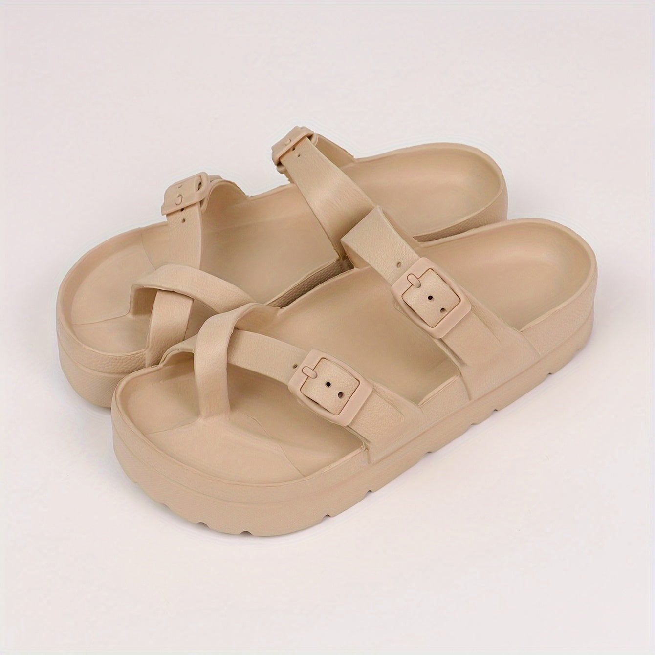 Dames - Retro Cloudsandalen - Verstelbare Gesp - Voetsteun - Zomer Comfort Sandalen