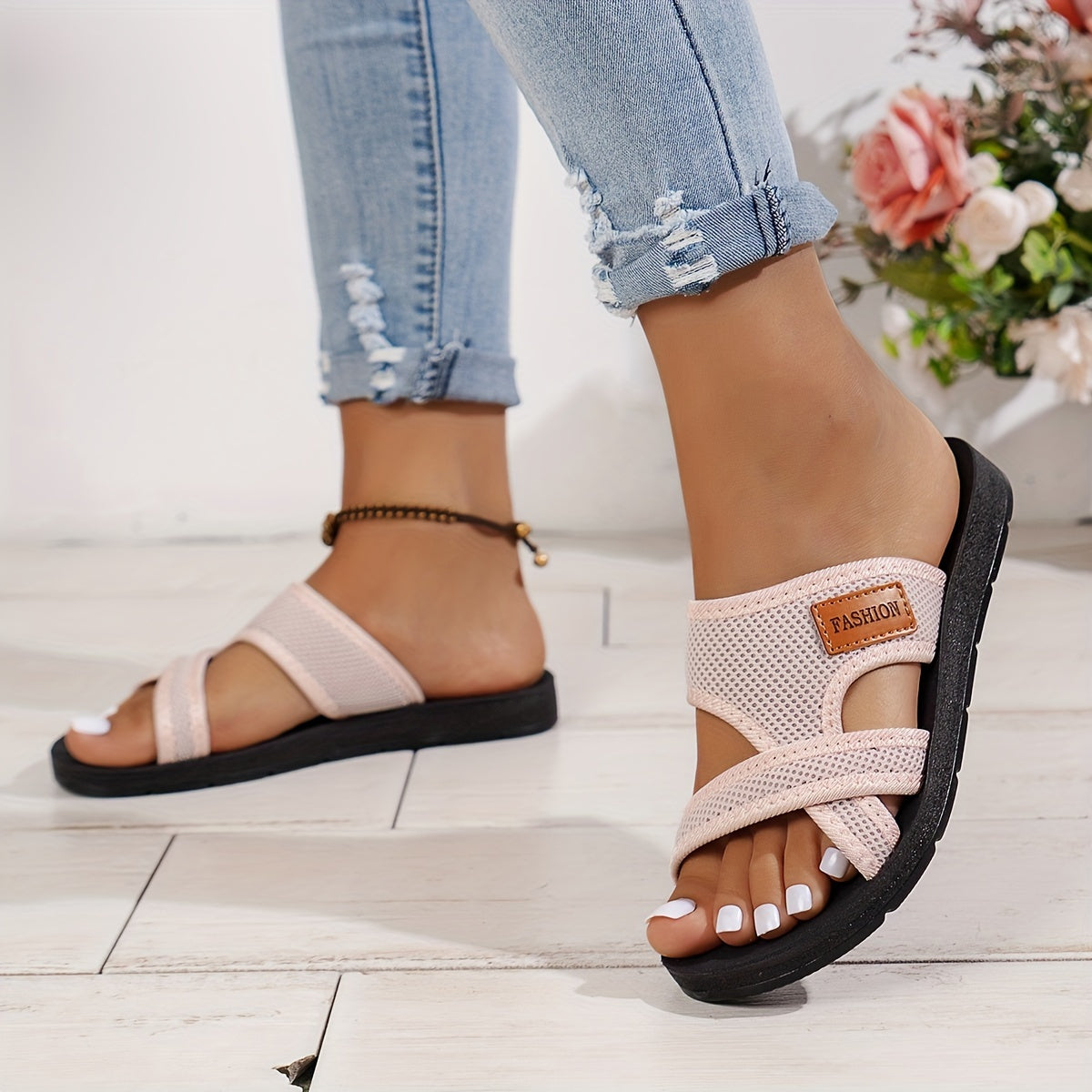 Vrouwen - Mesh Sandalen - Lichtgewicht Ademend Materiaal - Zomer Comfort - ZONNIGE STAP