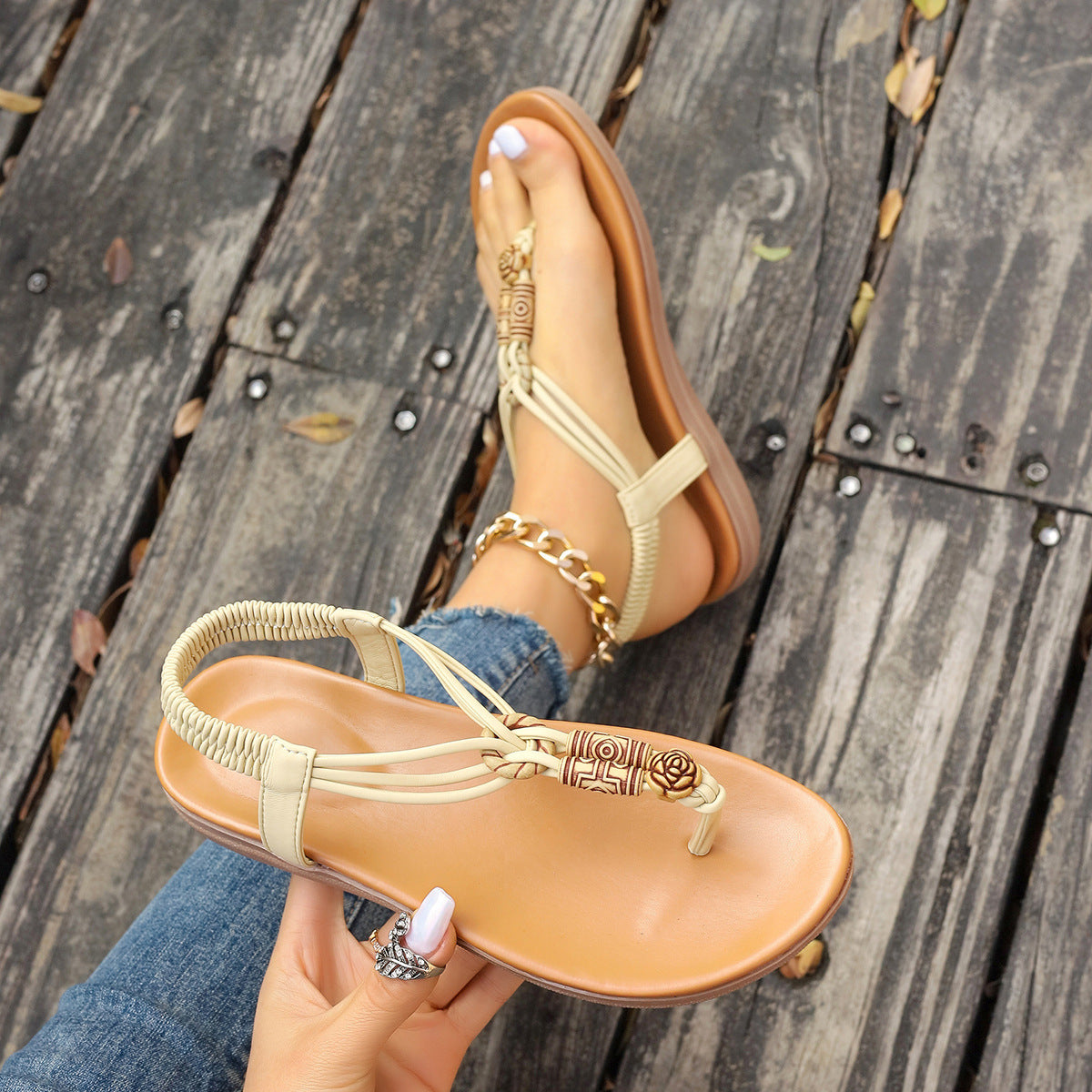 Stijlvolle Sandalen - Dames - Comfortabel Ontwerp - Zomer Footwear - BIANCA