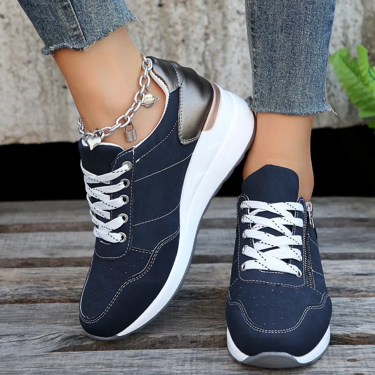 Sportschoenen - Dames - Dikke Zool - Dames Sneaker - ZenPro