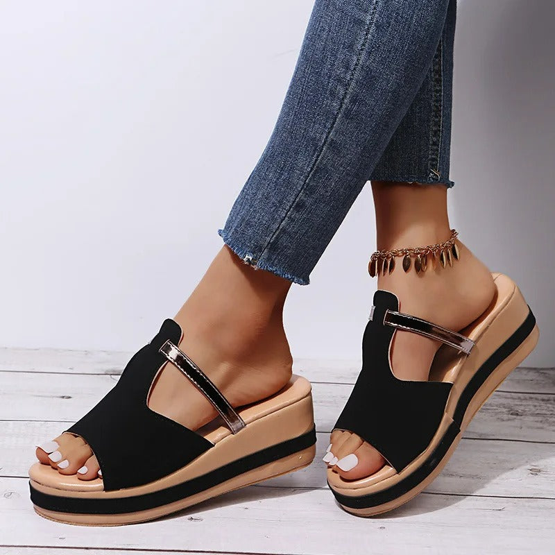 Platform Sandalen - Dames - Comfortabel Design - Zomer Mode - ELEGANTE STAP