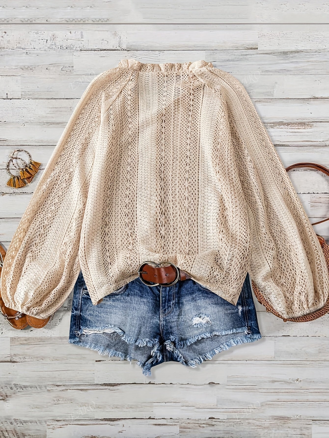 Dames - Elegante Blouse - Zacht Polyester - Veelzijdige Stijl - AMELIA CLASSIC