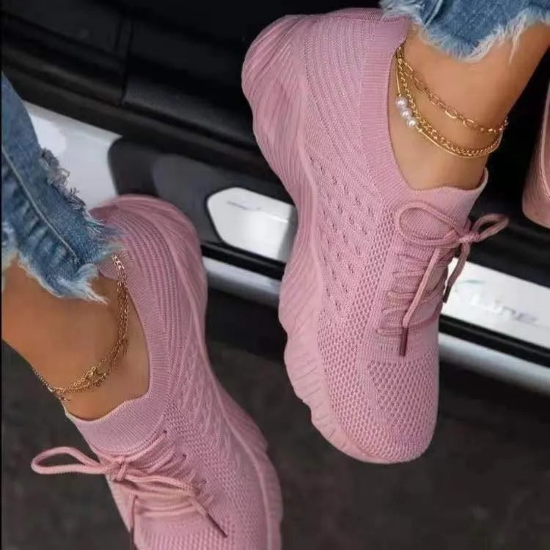 Vrouwen - Lichtgewicht Sneakers - Ademende Mesh - Zomer Comfort - Actieve Dames Sneakers