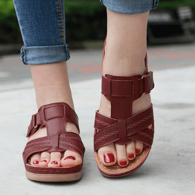 Orthopedische Sandalen - Vrouwen - Comfortabele Ondersteuning - Stijlvolle Schoeisel - PETRA EDGE