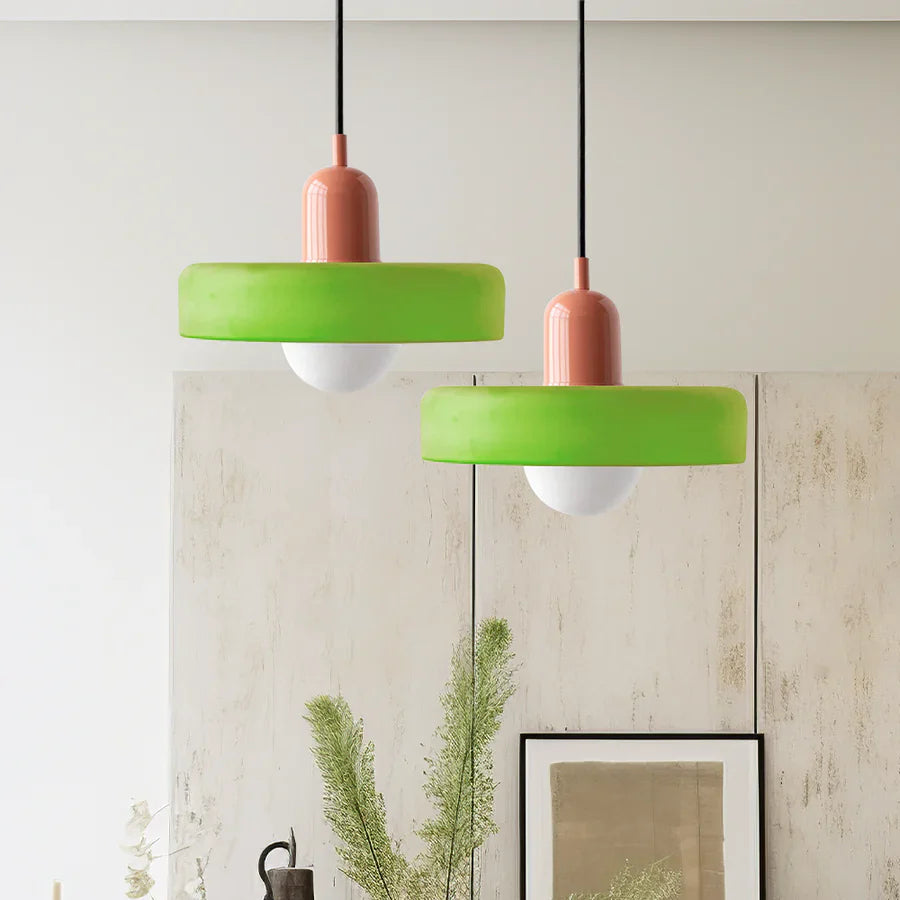 NORDLITE - Scandinavische glazen plafondhanglamp