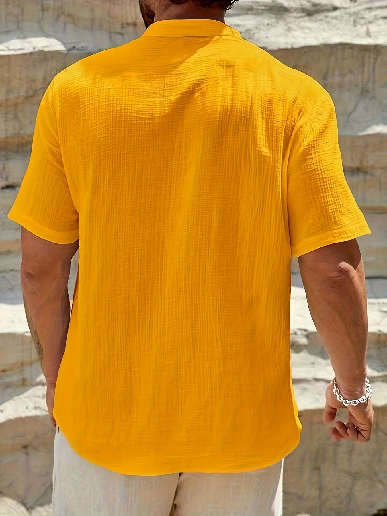 Heren - Casual Katoenen Hemd - Ademend Materiaal - Zomer Strandkleding - ARTUR CLASSIC