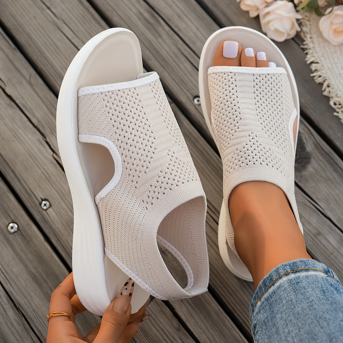 Vrouwen - Lichtgewicht Sandalen - Ademend en Gevoerd - Voetboogondersteuning - COMFORT