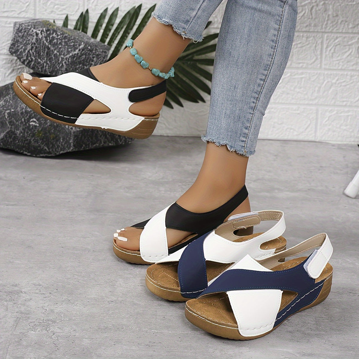 Comfortabele orthopedische sandalen voor dames met verstelbare pasvorm – AURELIA FLEX