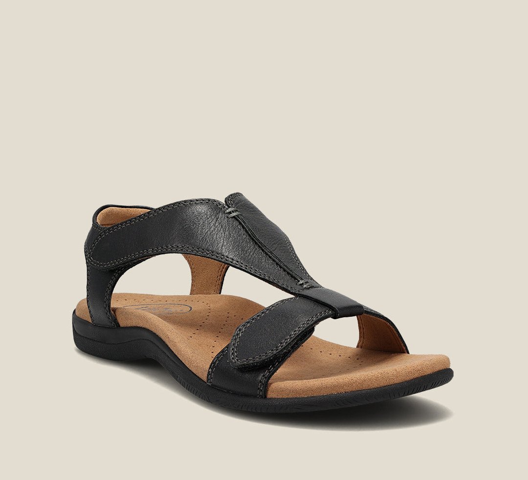 Dames - Orthopedische Leren Sandalen - Comfortabele Steunzolen - Zomerschoenen - ISLEEN