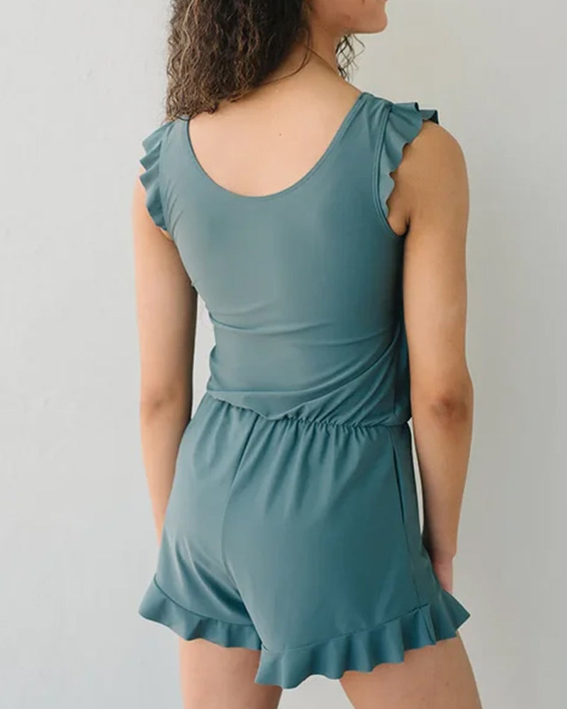 Badpak - Dames - Ingebouwde Beha - Comfortabel Zwemkleding - STRANDGENOT