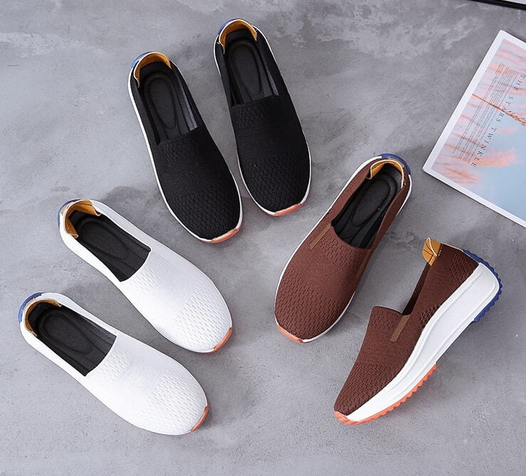 Vrouwen - Orthopedische Wandelschoenen - Ademend Mesh - Lichtgewicht Ondersteuning - Comfortabele Dames Sneakers