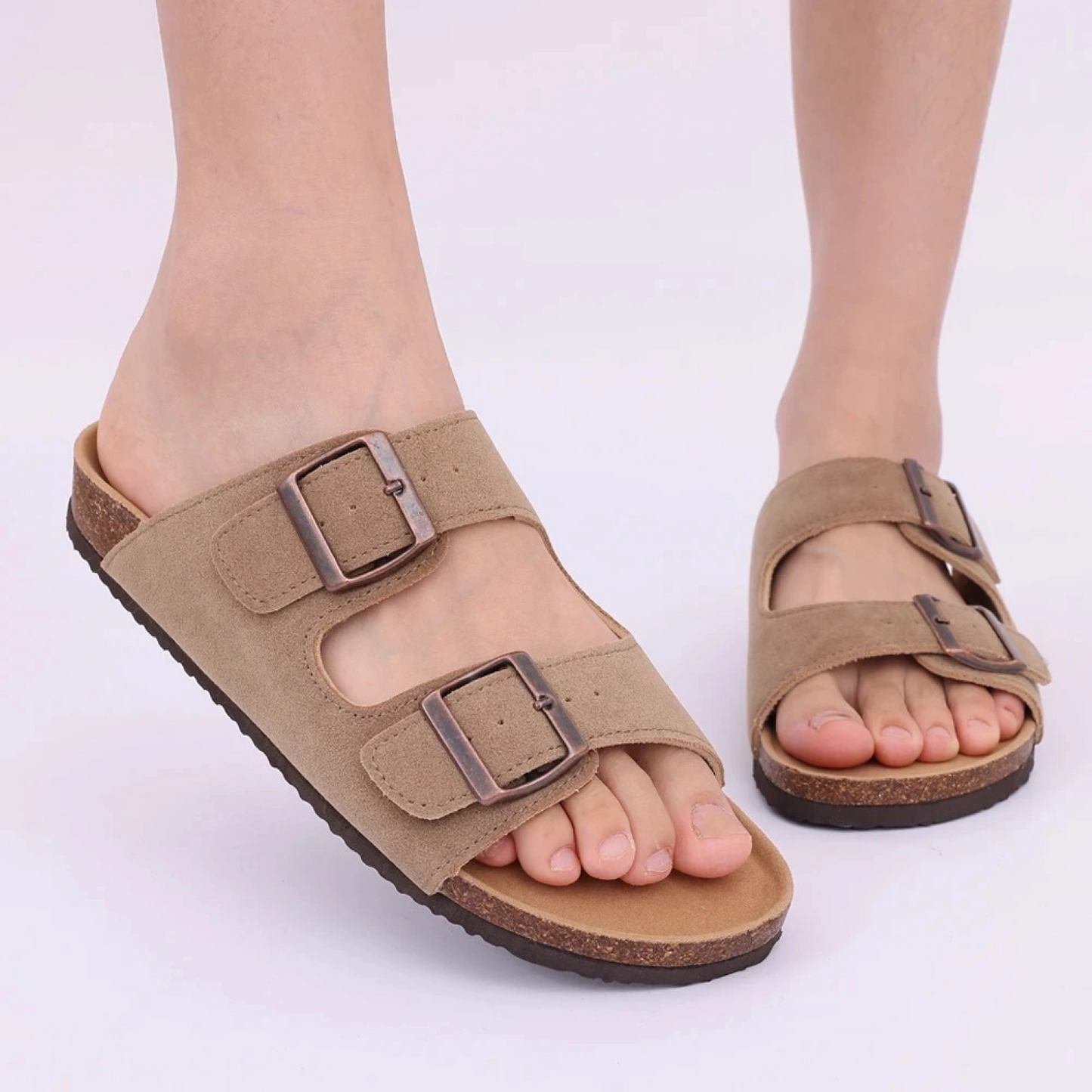 Kurk Sandalen - Dames - Ademend Ontwerp - Comfortabele Schoenen - EVI STIJL