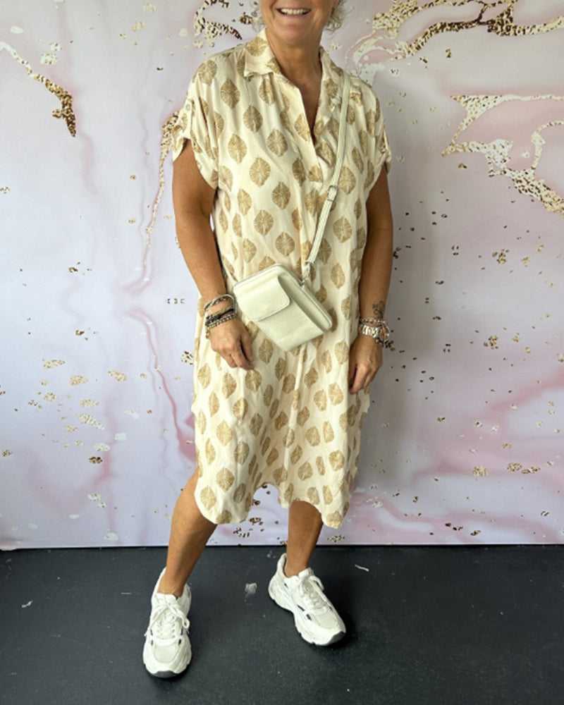 Dames - Zomerjurk - Luchtige Pasvorm - Elegante Stijl - MODERNE ZOMER