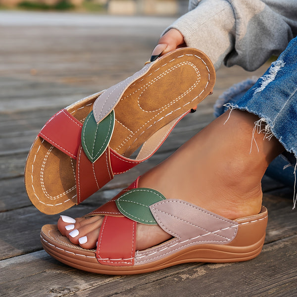 Dames - Orthopedische Sandalen - Ondersteunende Wedge Hak - Comfortabele Schoenen - STIJLVOL