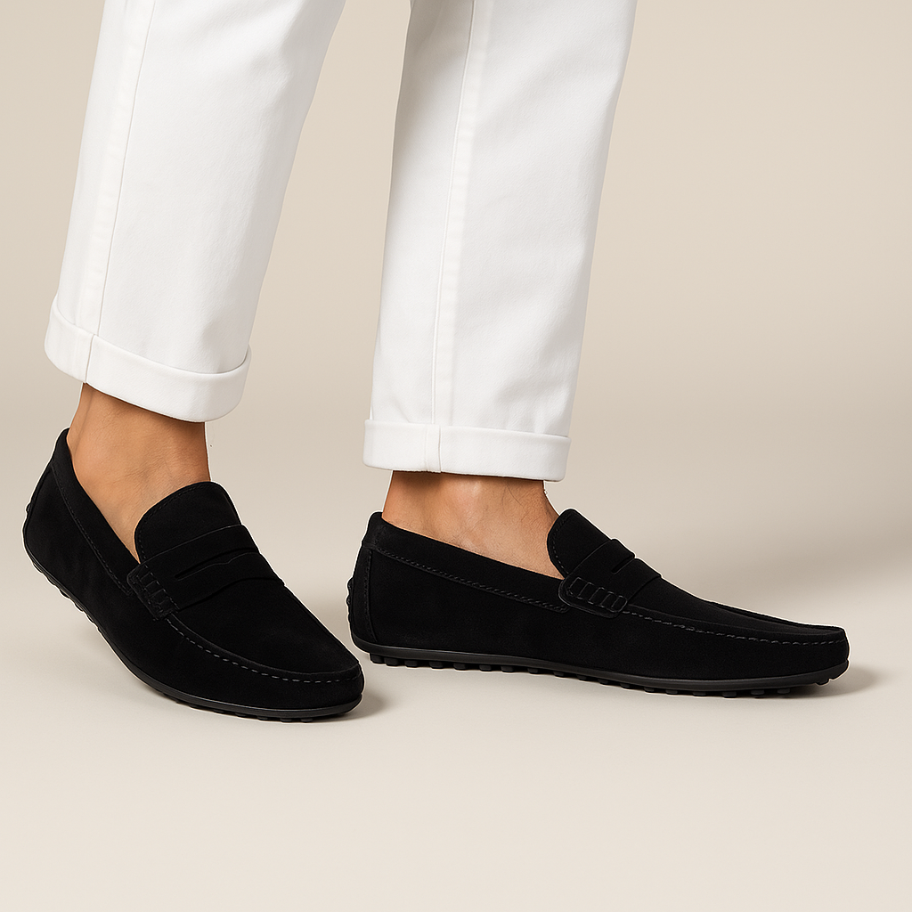 Suède Loafers - Heren - Premium Suede - Heren Loafers - Solvo