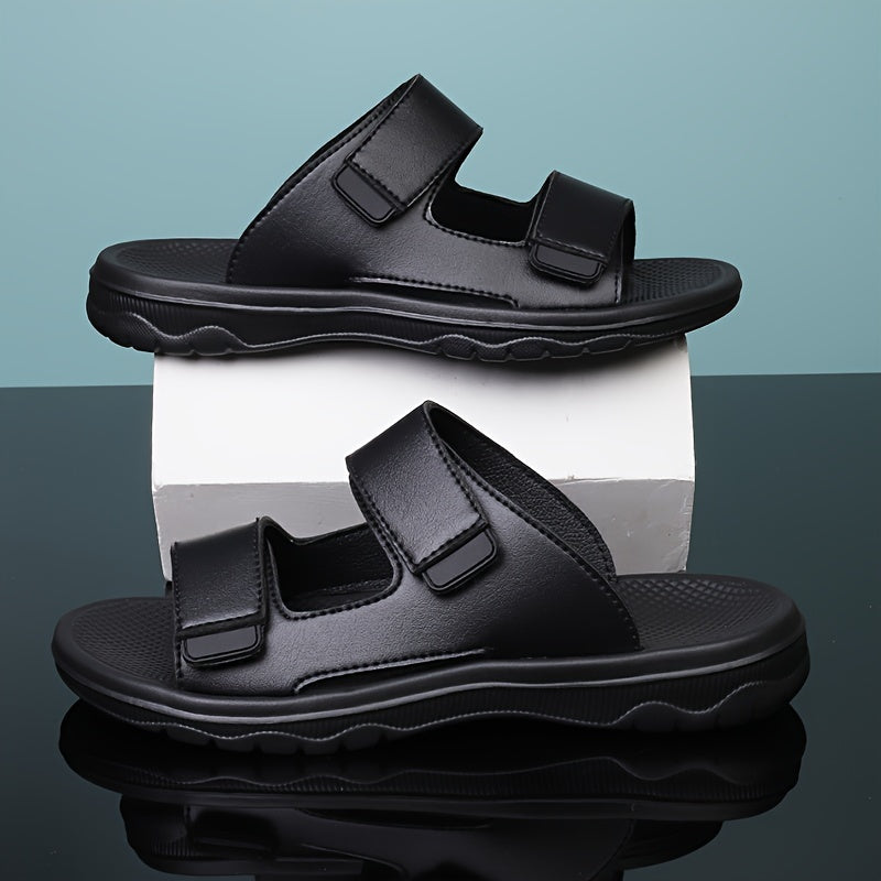 Heren - Open-Teen Slippers - Ademend en Schokabsorberend - Zomerse Comfort - GAXON EDGE