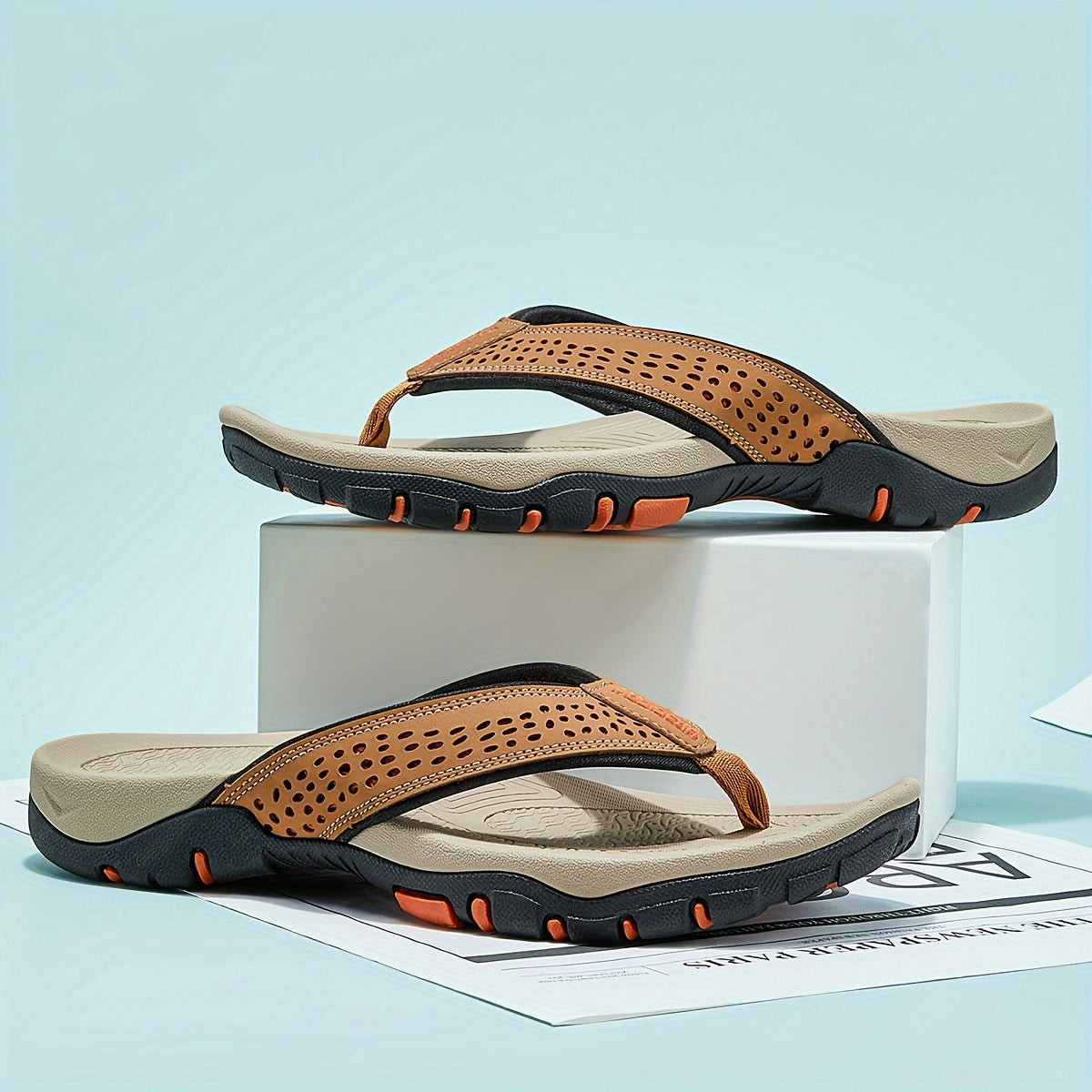 Heren - Split-Toe Buitensportsandalen - Ademend Bovenwerk - Comfortabele Wandelsandalen - ZOMER ESCAPE