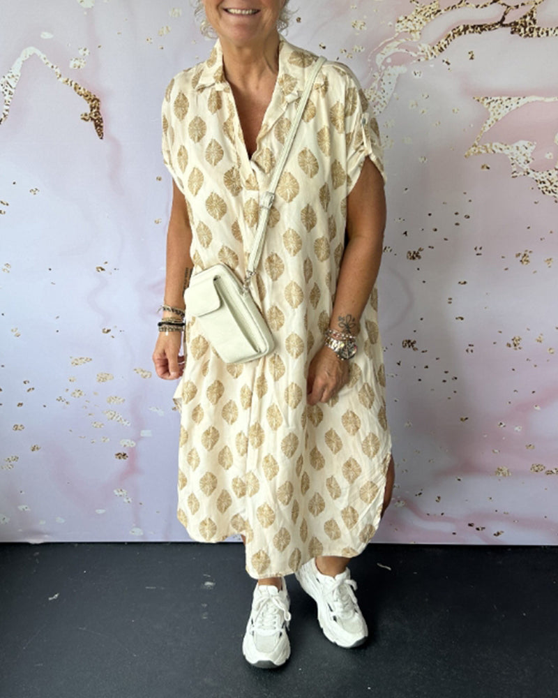 Dames - Zomerjurk - Luchtige Pasvorm - Elegante Stijl - MODERNE ZOMER