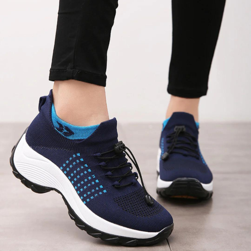 Stijlvolle orthopedische sneakers voor dames – VeloriaStep