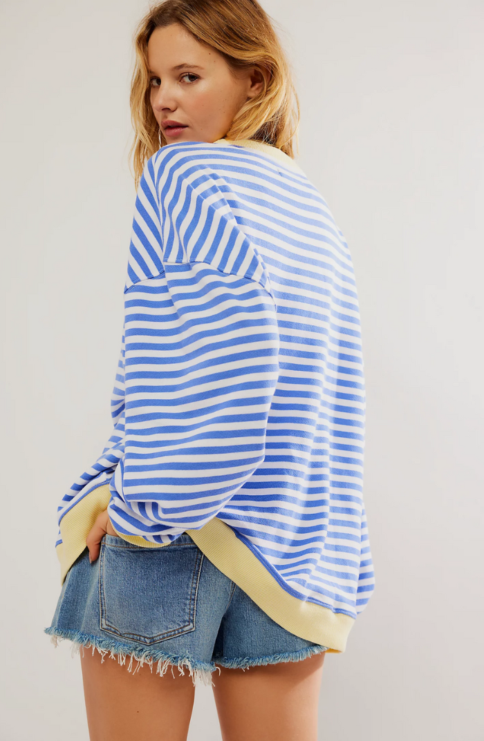 Oversize Trui - Vrouwen - Strepen - Gestreepte Trui - KleurTrui