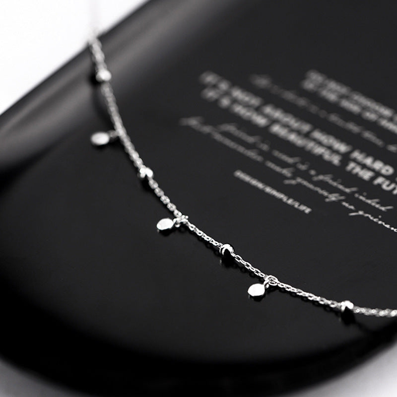 Fijne Dames Choker Ketting met Druppelaccenten voor Elegante Gelegenheden – LILA GLOW