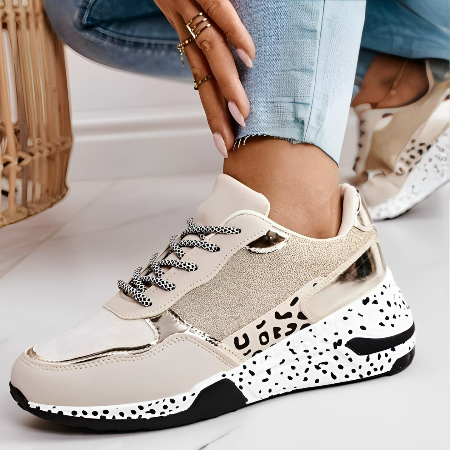 Orthopedische Sneakers - Dames - Ergonomisch Ontwerp - Comfortabele Schoenen - MODERNE STAP