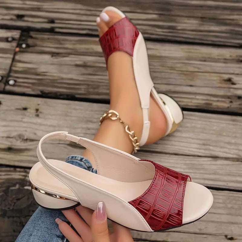 Leren dames sandalen met zachte zool en verstelbare pasvorm – MirellaSoft StepSandals
