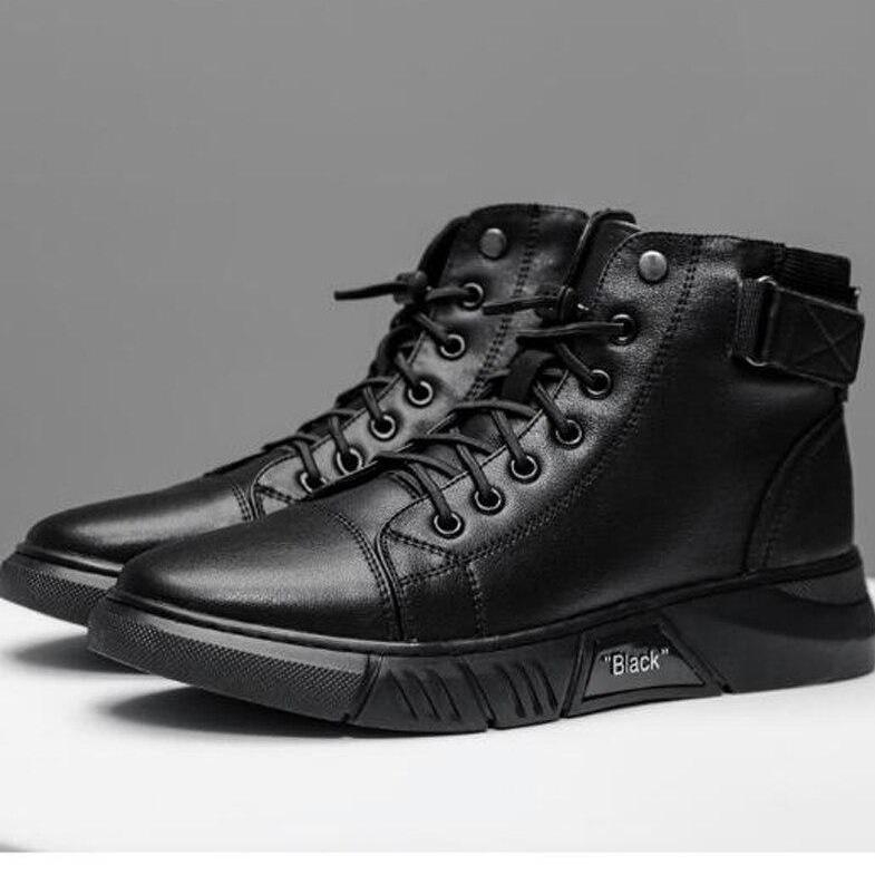 Leren Schoenen - Heren - Zwart Leer - Allround Leren