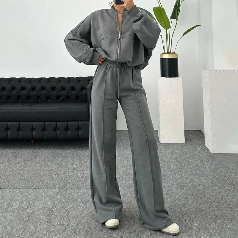 Dames - Lounge Set - Comfortabele Stof - Street Chic - MODERNE STIJL