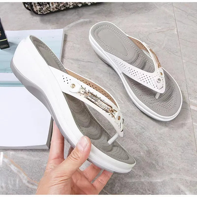 Orthopedische dames slippers met ergonomisch voetbed – SoleviaFlex