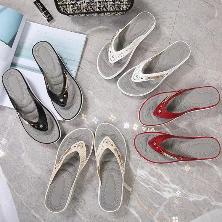 Orthopedische dames slippers met ergonomisch voetbed – SoleviaFlex