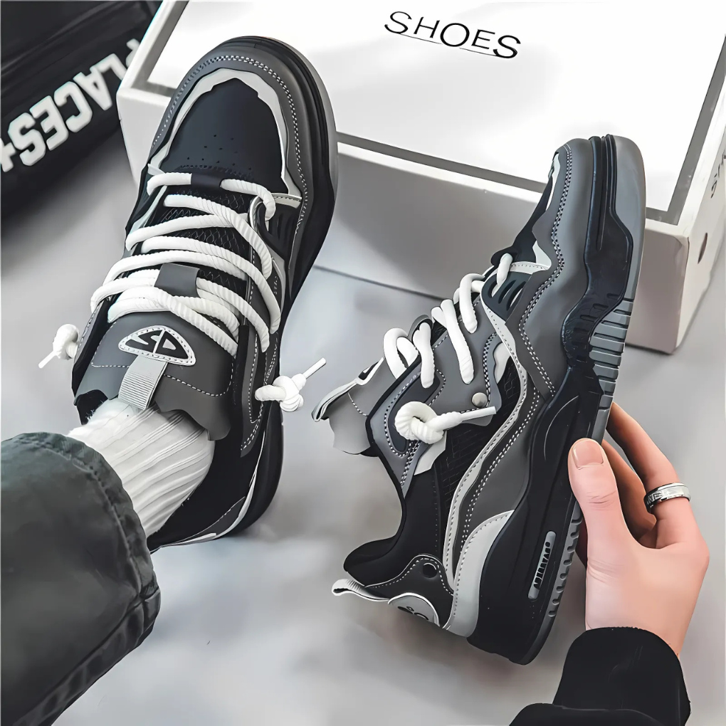 Outdoorsneakers - Heren - Kunstleder - Wandelen - TrailFlex