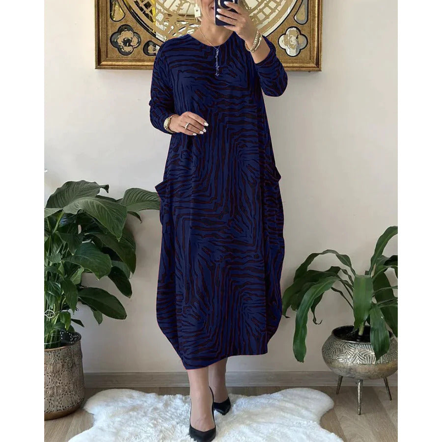 Vrouwen - Losse Damesjurk - Dierenprint - Casual Zomeroutfit - ELEGANTE STIJL
