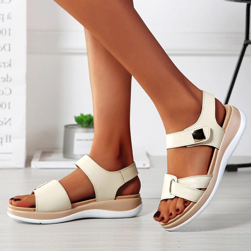 Dames - Orthopedische Sandalen - Comfortabel Voetbed - Stijlvolle Schoenen - LUCAS EDGE