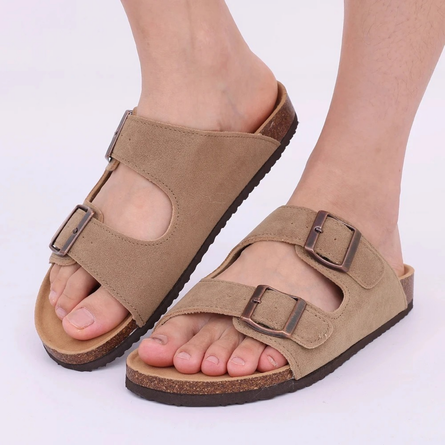 Kurk Sandalen - Dames - Ademend Ontwerp - Comfortabele Schoenen - EVI STIJL