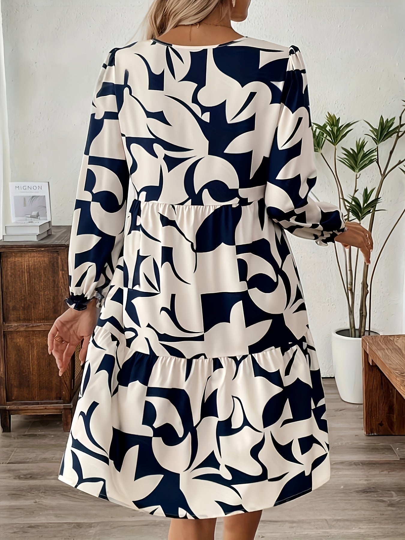 Vrouwen - Bloemenprint Jurk - Losse Pasvorm - Casual Vakantiekleding - ALIDA DRESS