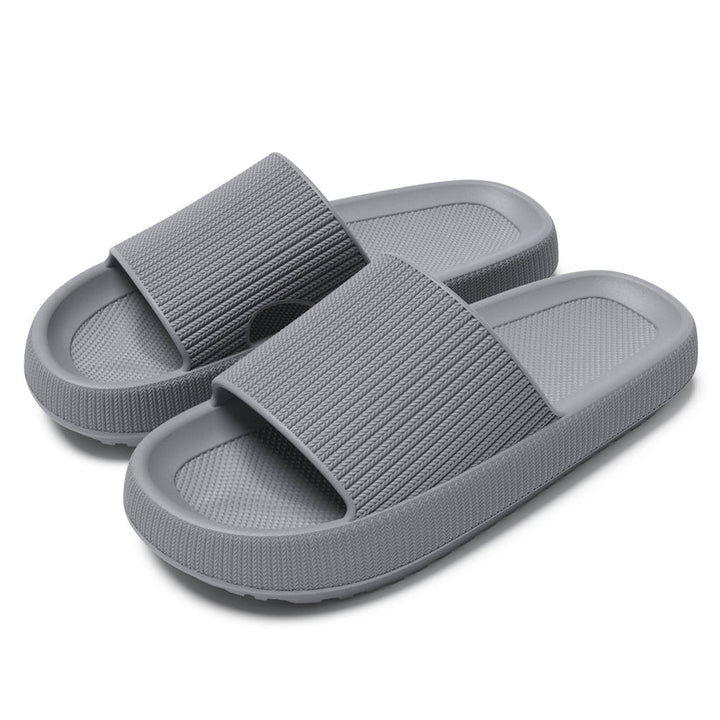 Dames - Traagschuim Teenslippers - Zachte Ondersteuning - Comfortabel Voetbed - PUFFWALK SLIPPERS