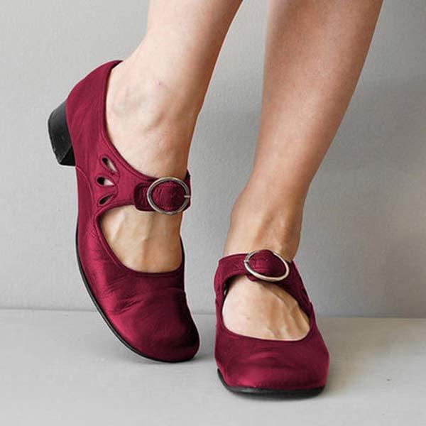 Vrouwen - Vintage Orthopedische Schoenen - Ronde Teen - Steun Voor De Voet - ELEGANT