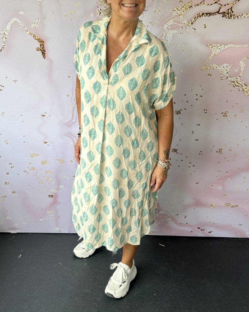 Dames - Zomerjurk - Luchtige Pasvorm - Elegante Stijl - MODERNE ZOMER