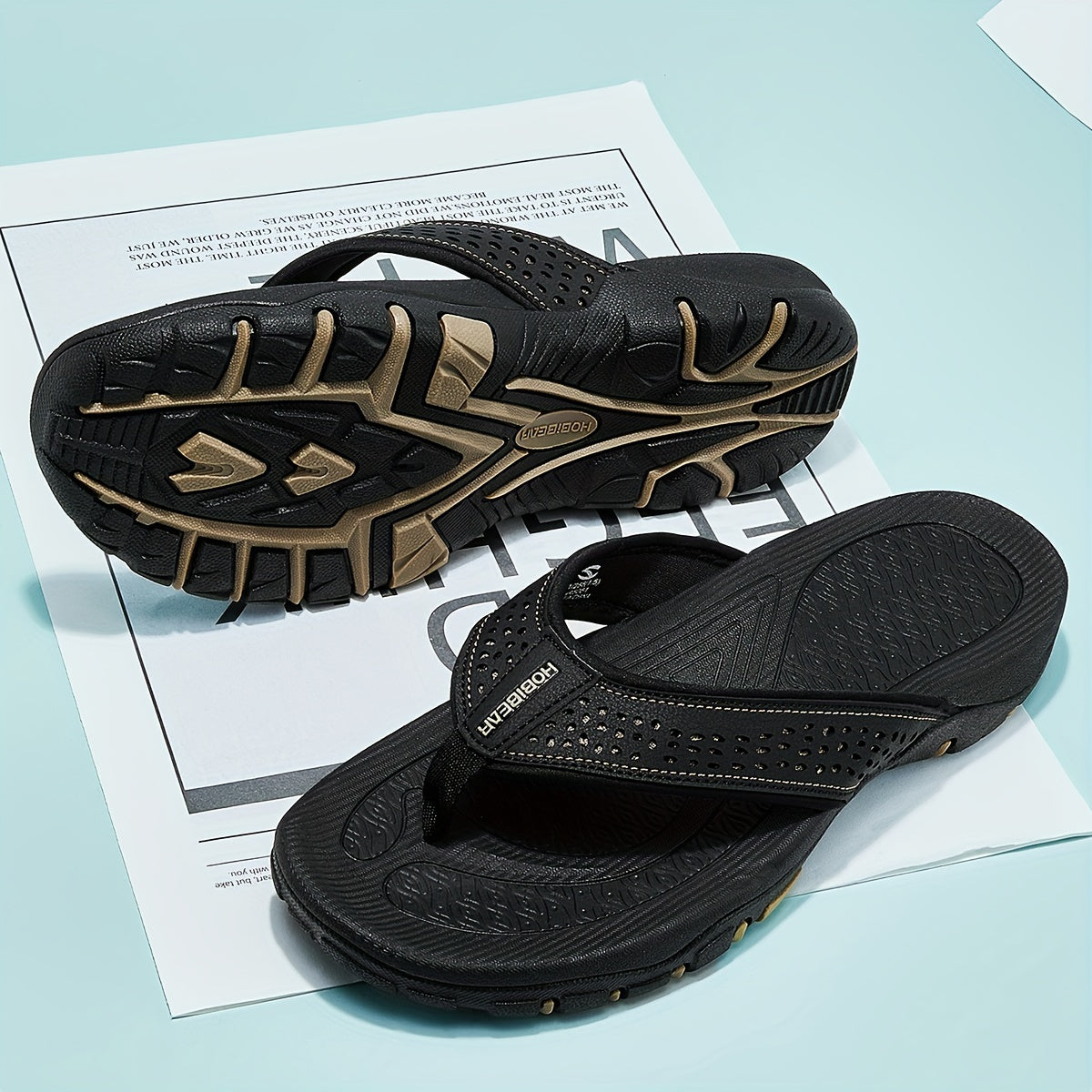 Heren - Split-Toe Buitensportsandalen - Ademend Bovenwerk - Comfortabele Wandelsandalen - ZOMER ESCAPE