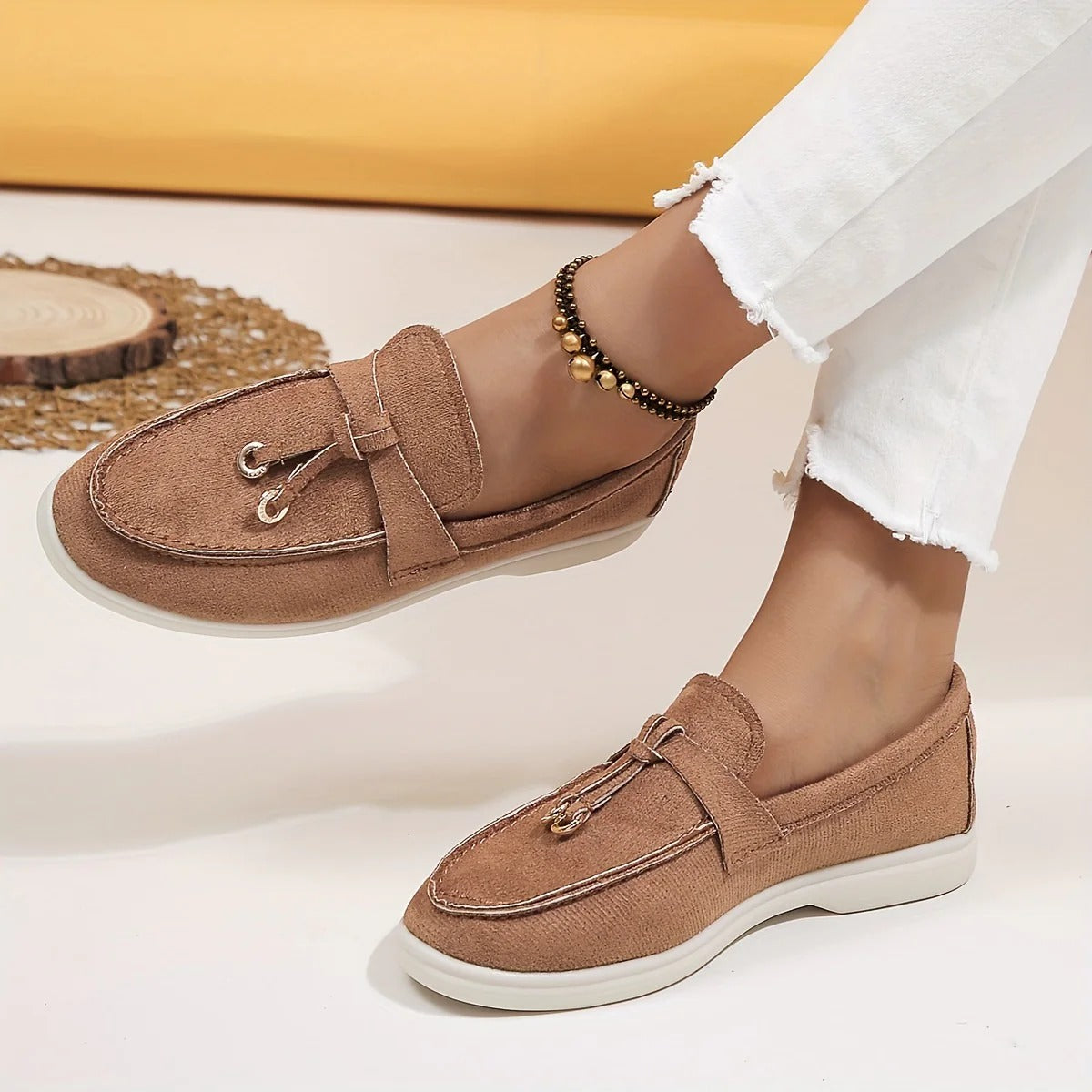 Loafer Dames - Vrouwen - Leer Comfort - Dames Loafers - Chic
