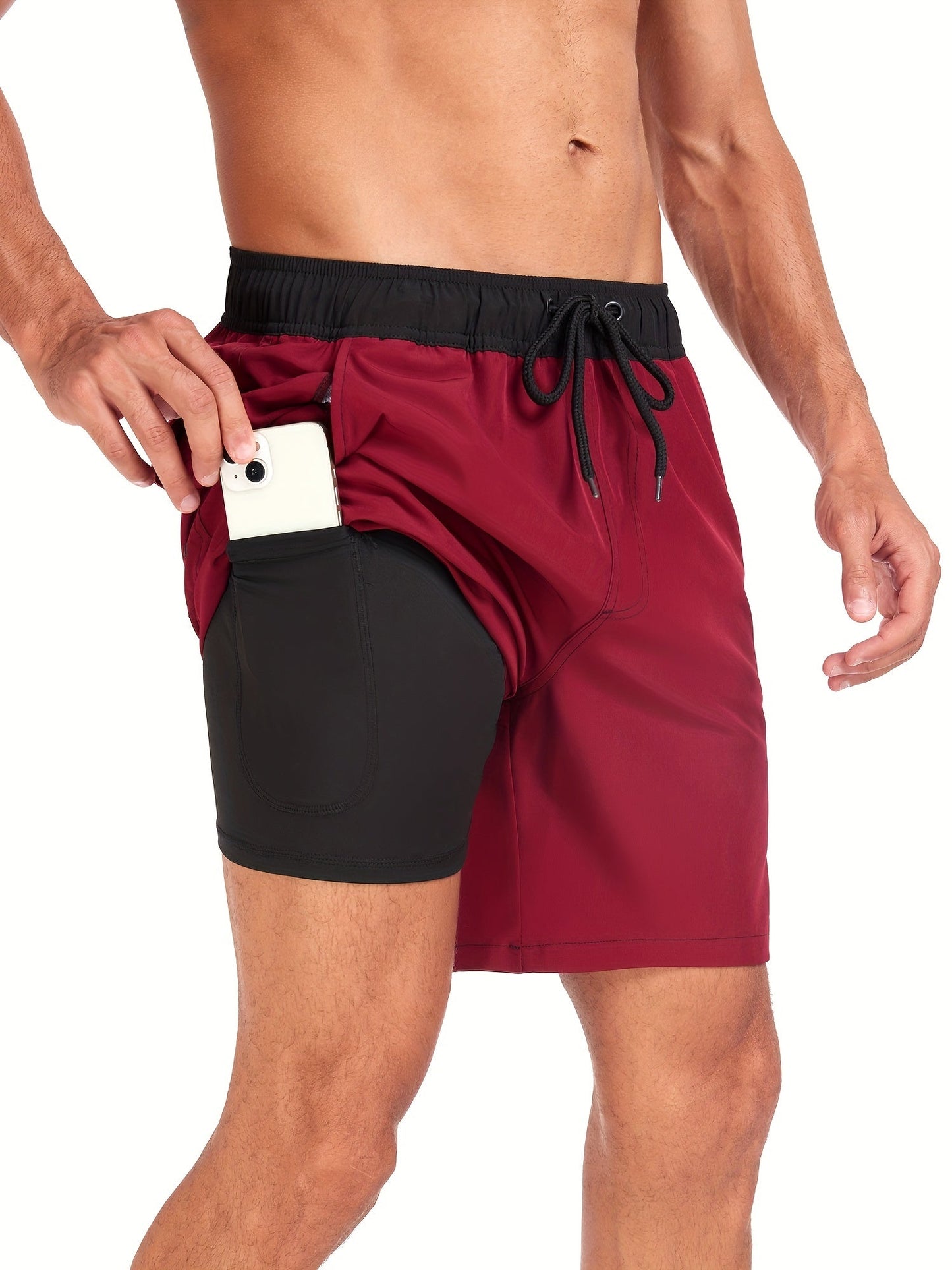 Heren - Zwemshort - Elastische Taille met Binnenbroekje - Functioneel Zwemmen - AQUA PERFORMANCE