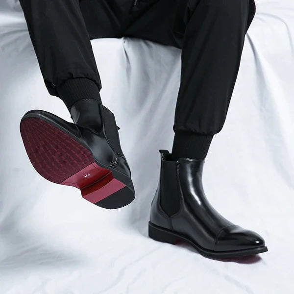 Chelsea Boots - Heren - Leer - Chelsea Boots Zwart - DAX