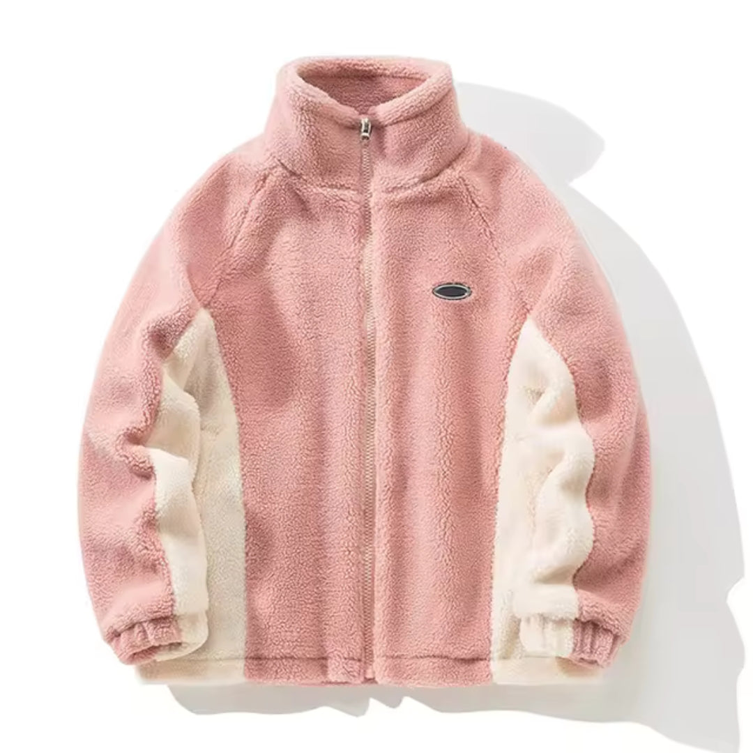 Fleece Jas - Heren - Zacht Warm Fleece - Vintage - Vinta