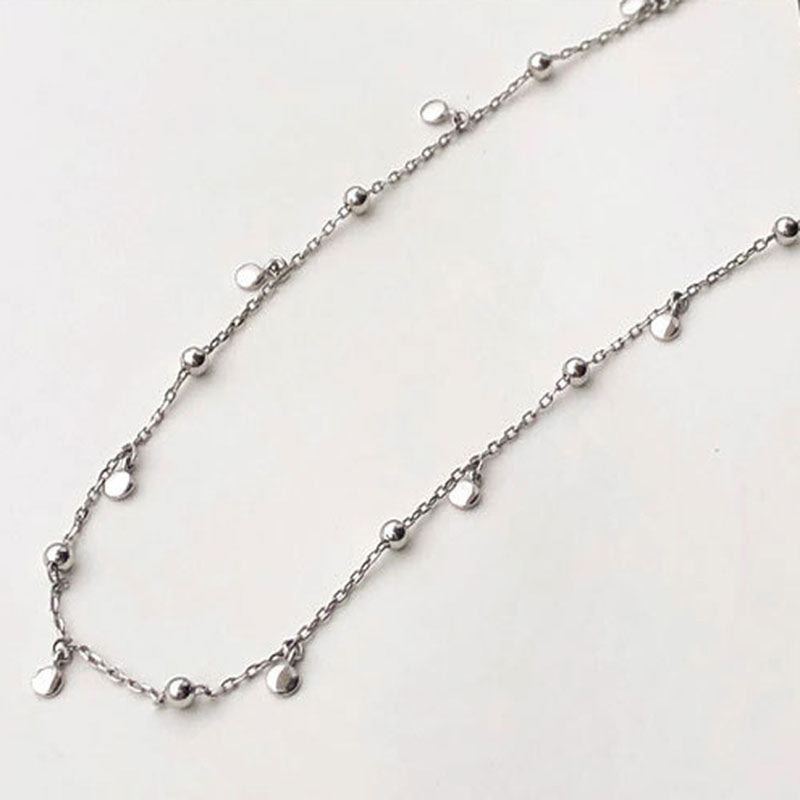 Fijne Dames Choker Ketting met Druppelaccenten voor Elegante Gelegenheden – LILA GLOW