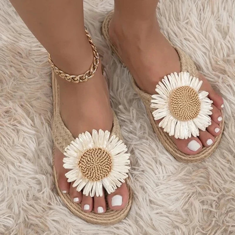 Handgeweven Sandalen - Dames - Hoogwaardige Materialen - Comfortabele Stijl - ADA