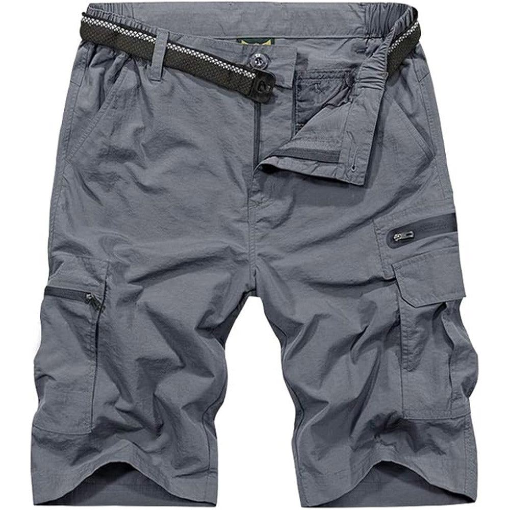 Heren - Cargo Katoenen Broek - Ademend Materiaal - Outdoor Casual - ZOMER COMFORT