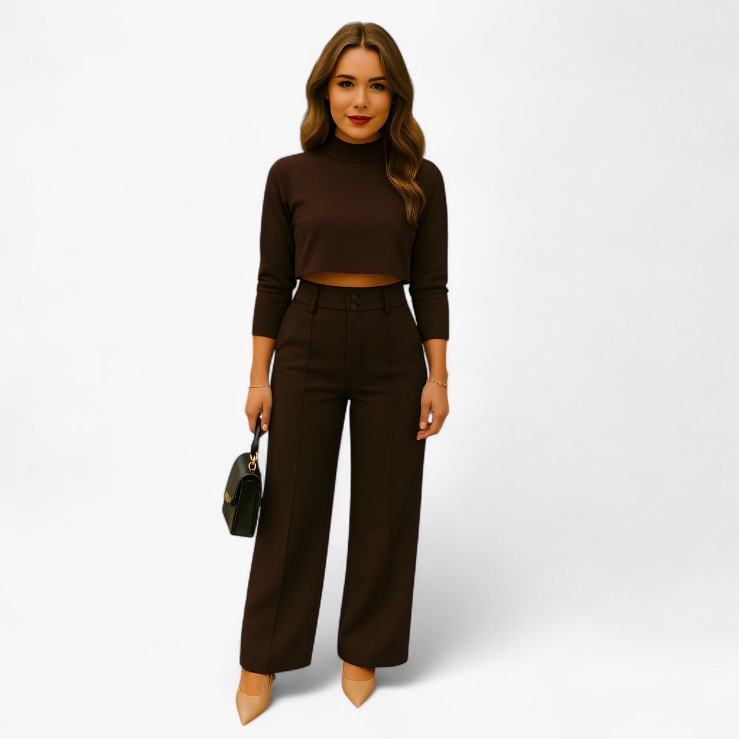 Trendy tweedelige dames set voor moeiteloze stijl – LunaSet