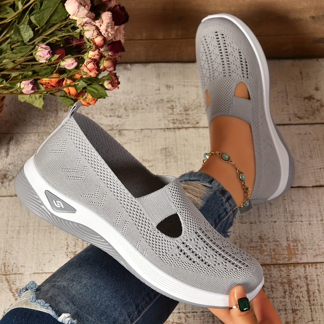 Heren - Orthopedische Instapschoenen - Ademend Breisel - Comfortabele Steun - VOETCOMFORT