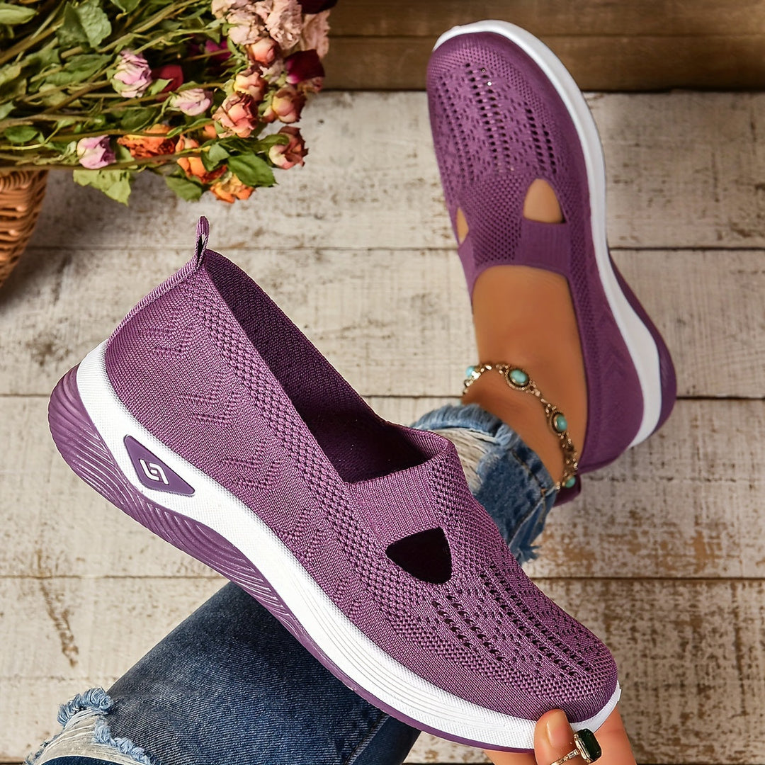 Heren - Orthopedische Instapschoenen - Ademend Breisel - Comfortabele Steun - VOETCOMFORT